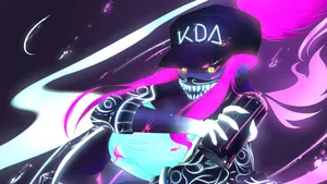 Take A Dive Into A Colorful, Daring World Of Gaming With Neon Twitch. Wallpaper