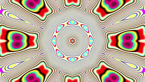 Take A Journey Into The Psychedelic World Of The 1960s Wallpaper