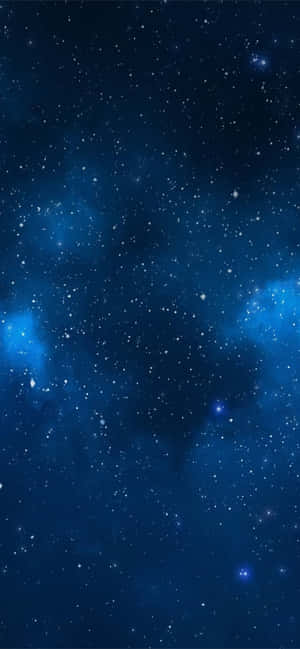 Take A Journey Through The Beautiful Blue And Starlit Galaxy Of Cool Blue Wallpaper