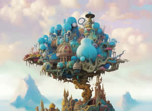 Take A Journey With Pazu And Sheeta To The Laputa Castle In The Sky Wallpaper