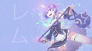 Take A Journey With Rem From Re Zero! Wallpaper