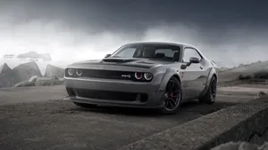 Take A Ride In This Powerful Dodge Challenger 4k Car Wallpaper