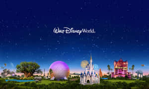 Take An Adventure To The Magic Kingdom Wallpaper