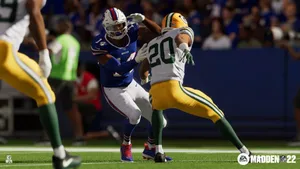 Take Control Of The Gridiron In Madden Nfl 22 Wallpaper