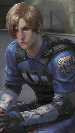 Take Control Of The Situation With Resident Evil 2's Emergency Phone Wallpaper