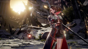 Take Down Your Enemies In Code Vein Wallpaper