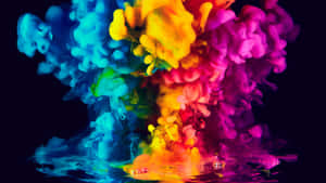 Take In The Colorful Smoke Wallpaper