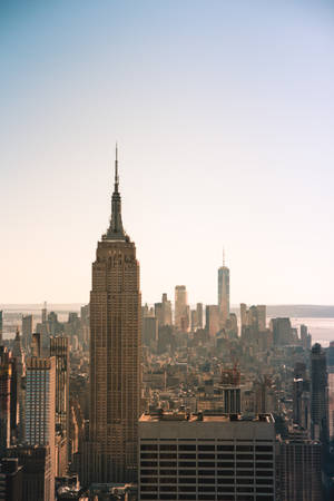 Take In The Grandeur Of New York City. Wallpaper