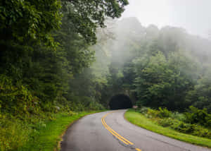 Take In The Sweeping Views Of The Blue Ridge Parkway Wallpaper