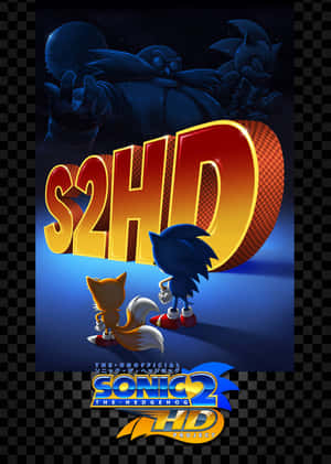 Take On The Classic Sonic 2 Hd Adventure In The Palm Of Your Hand Wallpaper