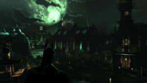 Take The Plunge Into The Depths Of The Iconic Arkham Asylum Wallpaper