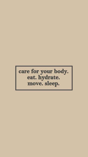 Take Time To Make Yourself A Priority And Practice Self-care. Wallpaper