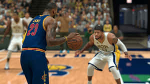 Take Your Basketball Game To New Heights With Nba 2k And The Latest Edition Of Its Groundbreaking Series Wallpaper