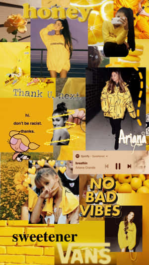 Take Your Fashion To The Next Level With The All New Yellow Baddie Apparel Wallpaper