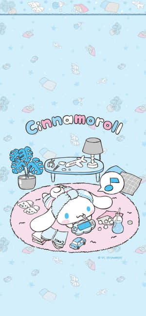 Take Your Favorite Blue Puppy Everywhere With The Cinnamoroll Phone Wallpaper