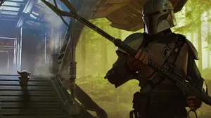 Take Your Gaming To The Next Level With The Mandalorian Pc Wallpaper