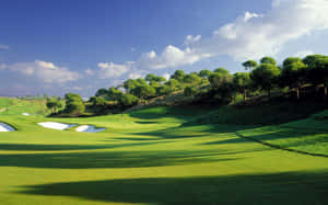 Take Your Golf Game To The Next Level With 3d Golf Desktop! Wallpaper