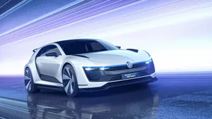 Take Your Golf Game To The Next Level With The Volkswagen Golf Gte Sports Car Concept Wallpaper