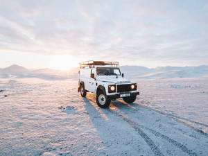 Take Your Land Rover On Any Adventure Wallpaper