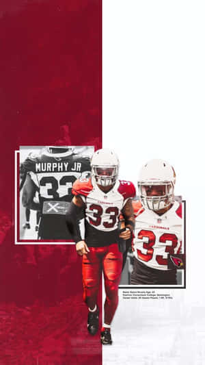 Talented Athlete Byron Murphy In Action During A Game Wallpaper