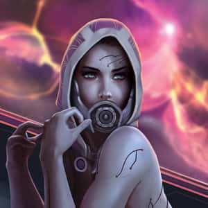 Tali'zorah - Defender Of The Quarian Fleet Wallpaper