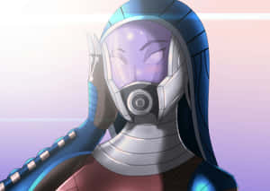 Tali'zorah In Action Wallpaper