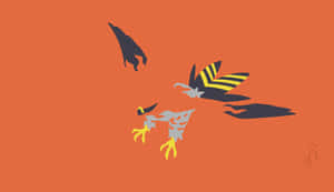 Talonflame Minimalist Art Wallpaper