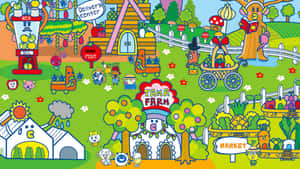Tamagotchi Farm Adventure Wallpaper
