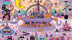 Tamagotchi Halloween Theme Wallpaper