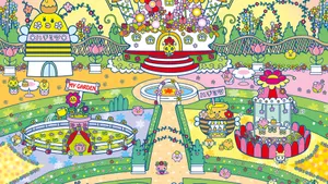 Tamagotchi Town Overview Wallpaper