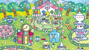 Tamagotchi Virtual Pet Garden Wallpaper