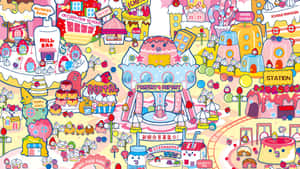 Tamagotchi Virtual Pet World Wallpaper