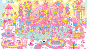 Tamagotchi Virtual World Wallpaper
