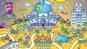 Tamagotchi World Map Wallpaper