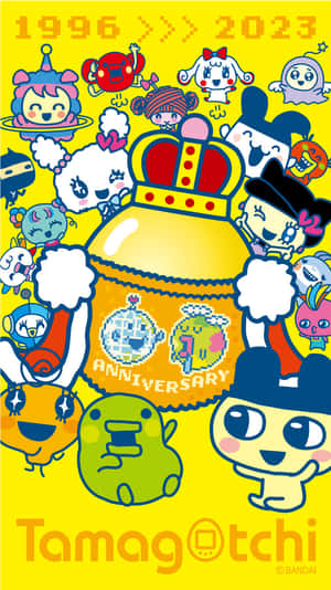 Tamagotchi27th Anniversary Celebration Wallpaper