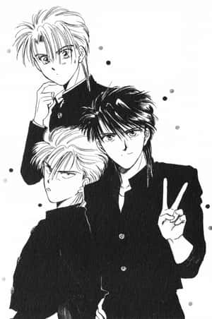 Tamahome From Fushigi Yuugi Looking Into Distance Wallpaper