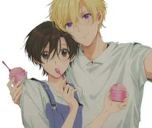 Tamaki Suoh Posing Confidently In A Luxurious Room Wallpaper