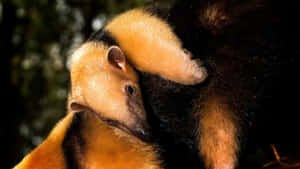 Tamandua Tender Embrace Wallpaper