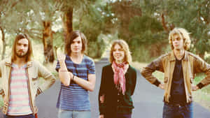 Tame Impala Early Band Photo Wallpaper