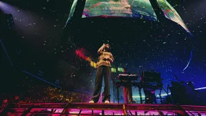 Tame Impala Live Performance Wallpaper