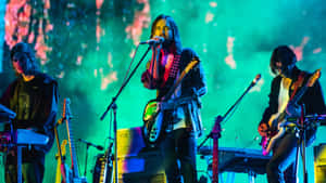 Tame Impala Live Performance Wallpaper