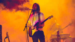 Tame Impala Live Performance Wallpaper