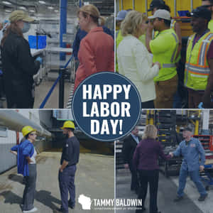 Tammy Baldwin Labor Day Poster Wallpaper
