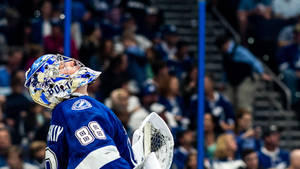 Tampa Bay Lightning Victory Andrei Vasilevskiy Wallpaper