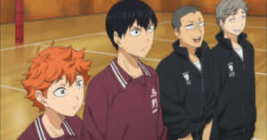 Tanaka Ryunosuke On The Volleyball Court Wallpaper