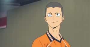Tanaka Ryunosuke Standing With A Smile Wallpaper