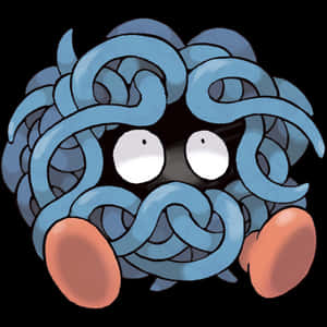 Tangela Cartoon Drawing Wallpaper
