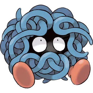 Tangela Cartoon Drawing Wallpaper
