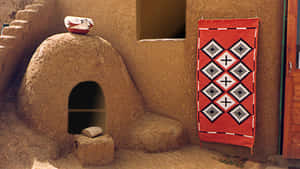 Taos Pueblo Clay Oven Wallpaper