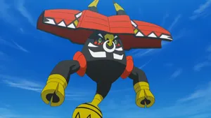 Tapu Bulu Flying Blue Sky Wallpaper